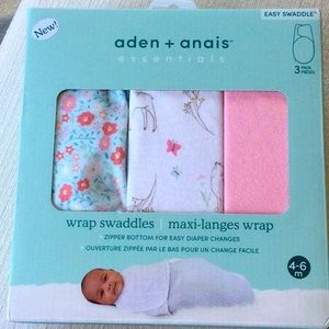 Aden + Anais wrap swaddles